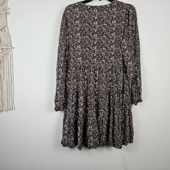 Matilda Jane Long Sleeve Dress Bohemian Prairie Floral Women's Large - Picture 6 of 7